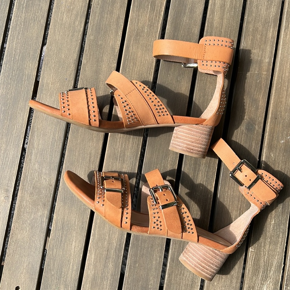 Shoe The Bear Aya Studs Ankle Buckle Sandal